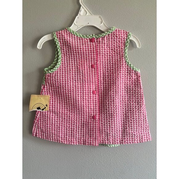 Y2K good lad gingham ladybug set 18M - Picture 6 of 7